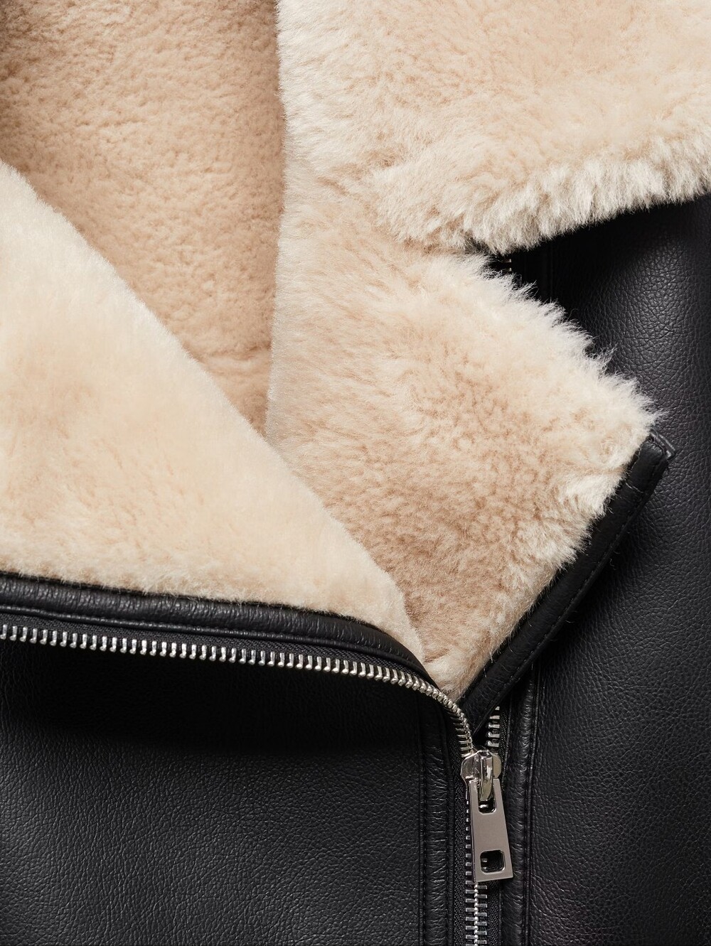 Mango Double-faced faux-leather jacket - Picture 3 of 10